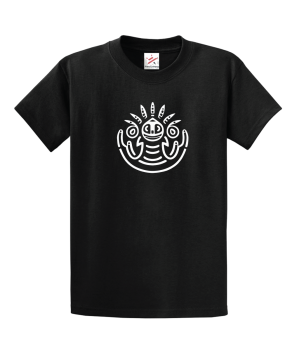 Spiral Tribe Logo (White) Unisex Kids And Adults T-Shirt